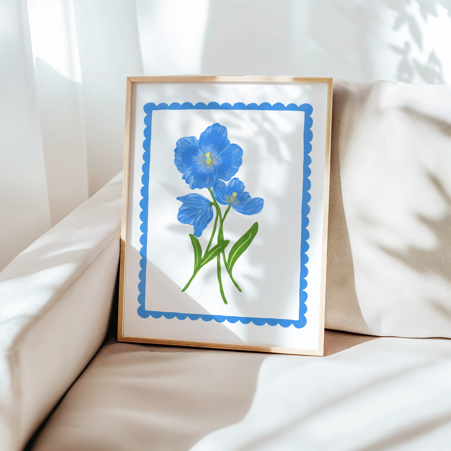 Himalayan Poppy Art Print