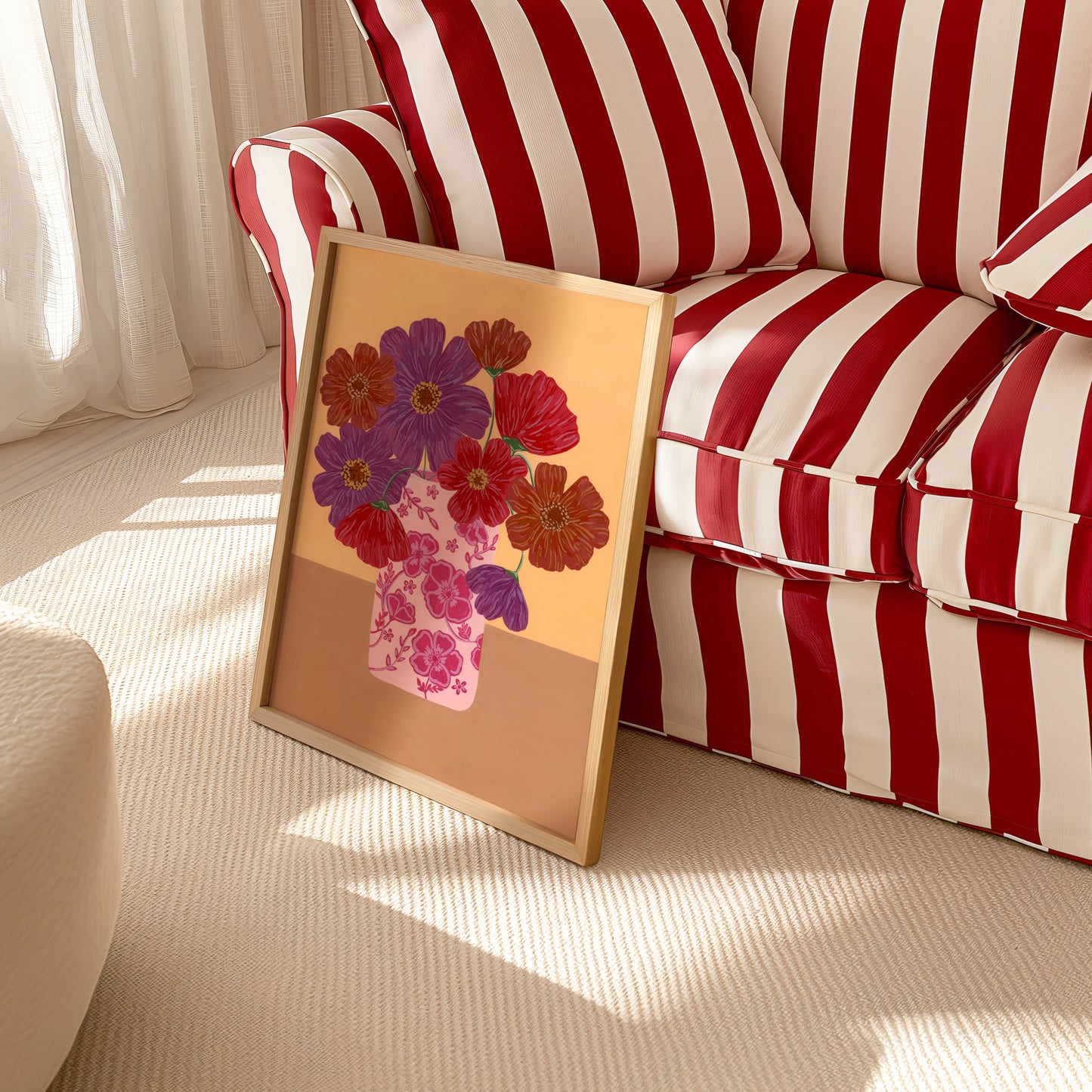 Fall Flowers Art Print