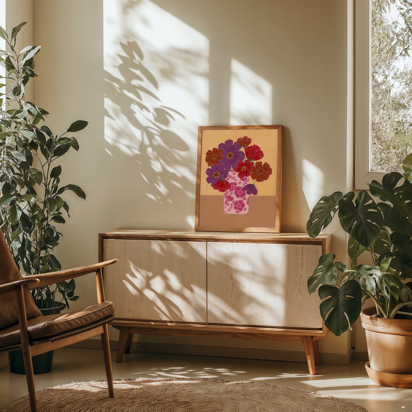 Fall Flowers Art Print