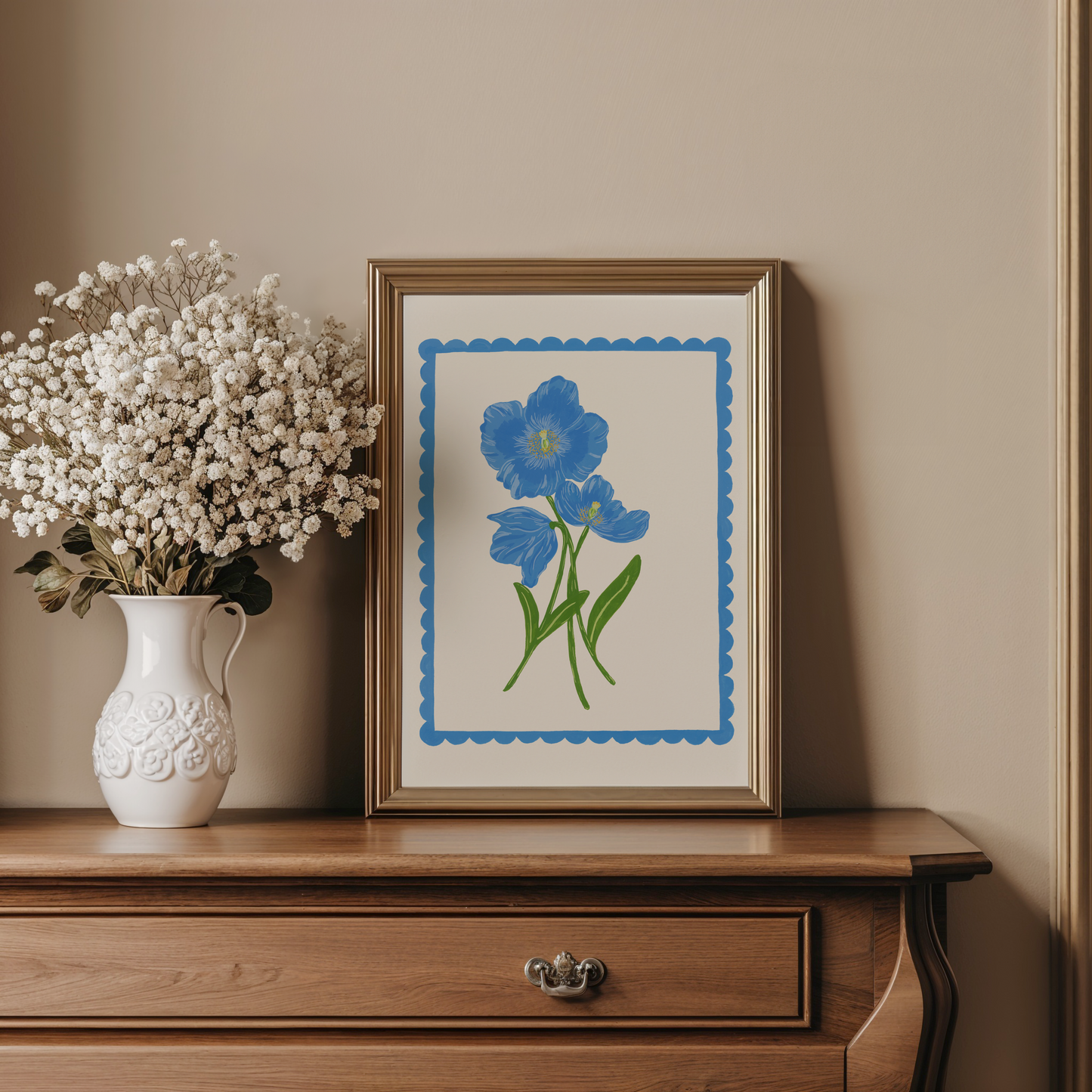 Himalayan Poppy Art Print
