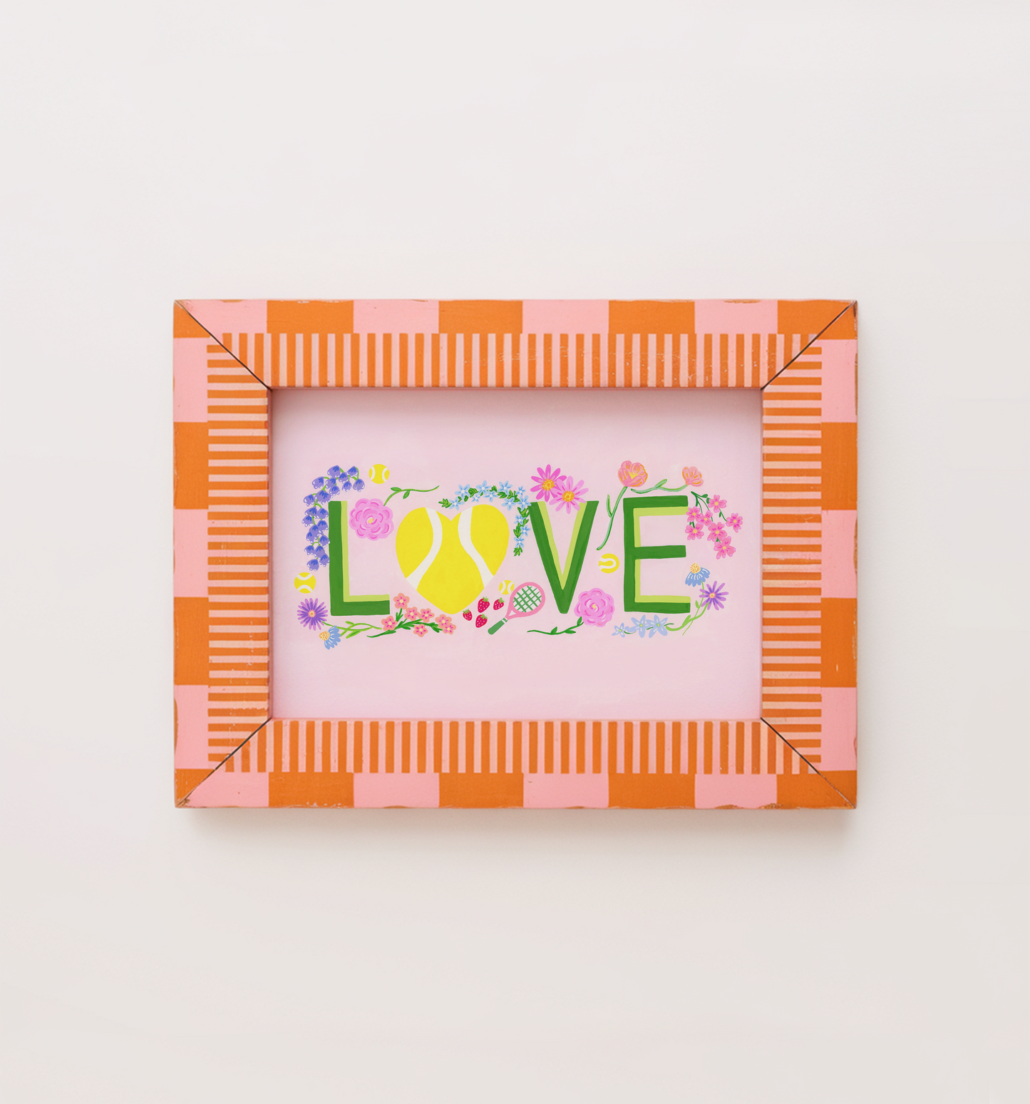 Tennis Love Art Print