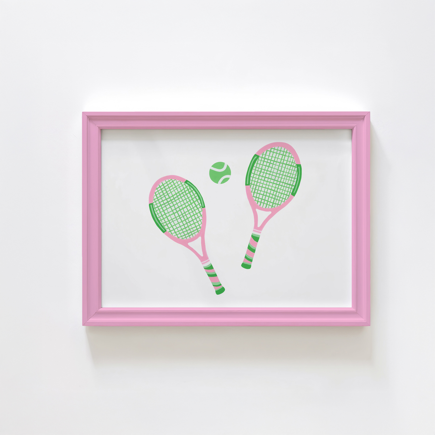 Tennis Racket Art Print